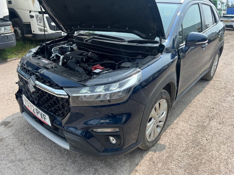 2022 72 REG SUZUKI S-CROSS MOTION 1.5 AUTO HYBIRD ELECTRIC SUV DAMAGED SALVAGE 