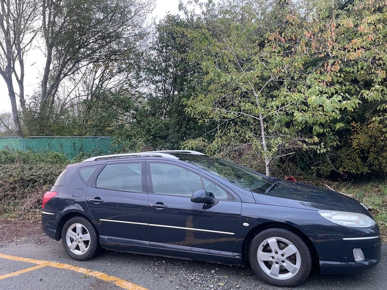PEUGEOT 407 SW 2.0 HDI 140 BHP 10 REG PAN ROOF SAT NAV TOW BAR MOT JUNE 28TH 2026