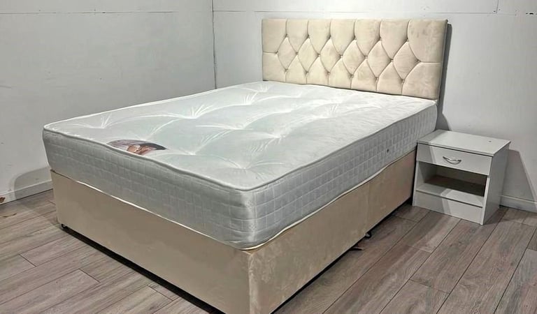 Fast Delivery - Single , double , king size or super king Bed with Mattress  !!! order Now 