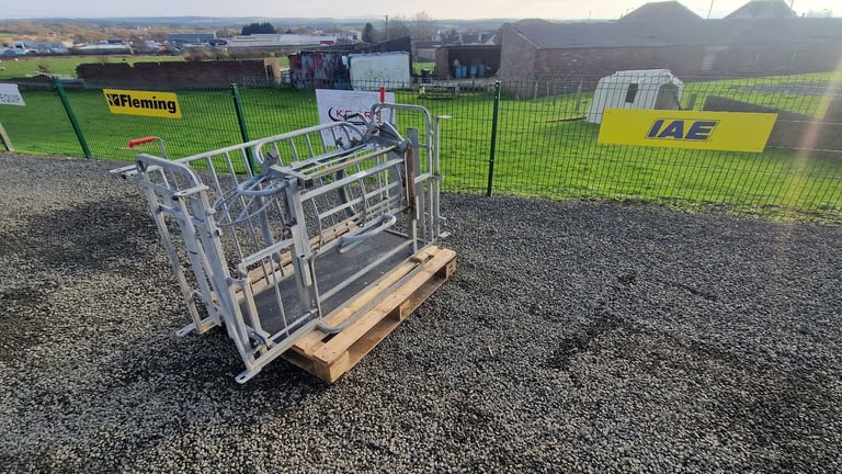 Ironworks sheep turnover crate farm livestock tractor 