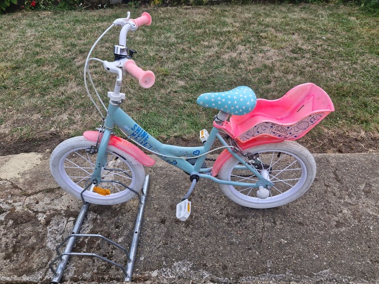 KIDS GIRLS CHILDREN SHINE BRICHT 16 INCH WHEELS BIKE BICYCLE
