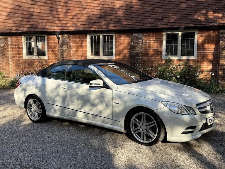 2012 Mercedes-Benz E Class 2.1 E220 CDI BlueEfficiency Sport Cabriolet 2dr Diesel G-Tronic+ Euro ...