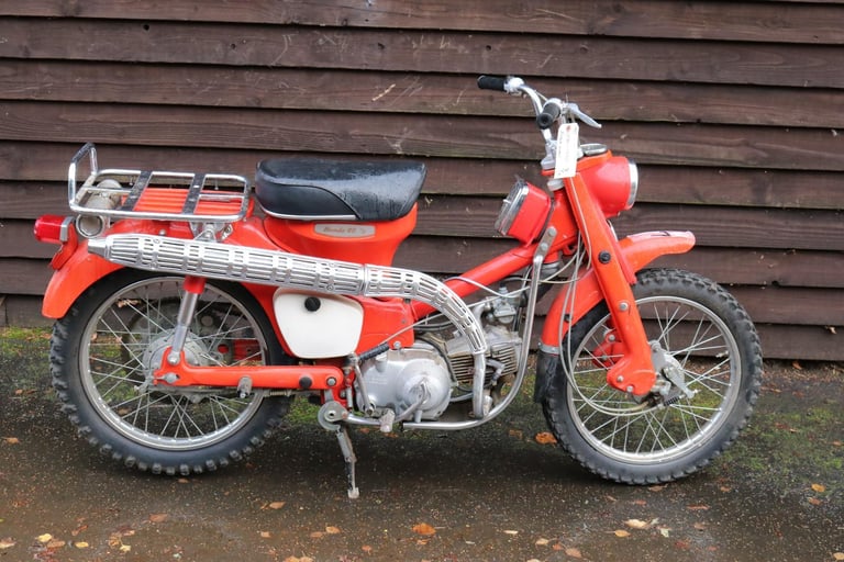 Honda CT90 CT 90 Trail 1968 Winter Restoration Project 799 miles from new!. #4