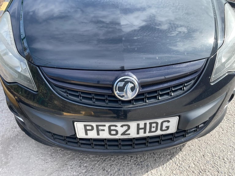 VAUXHALL CORSA 1.4 TURBO BLACK EDITION 62 REG SERVICE HISTORY 12 MONTHS MOT LOW INSURANCE