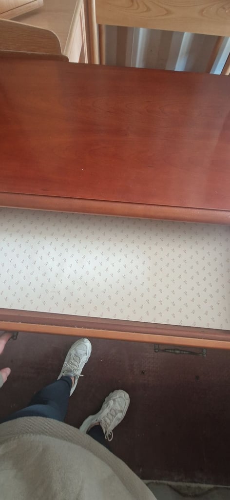Vintage Solid Wood Sideboard - Brown - Good Condition