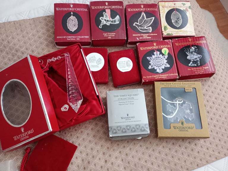 image for Waterford crystal tree decorations 