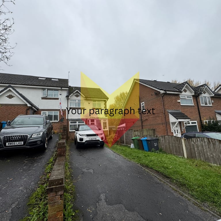 3-Bedroom House with Garden & Parking – Magpie Lane, Oldham OL4