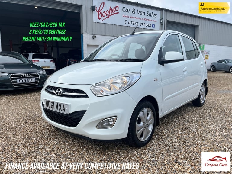 2012 Hyundai i10 1.2 Active 5dr HATCHBACK Petrol Manual