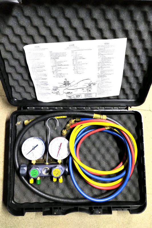 image for Refrigeration testing guages and pipework new 