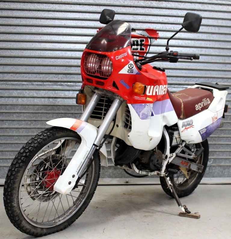 1990 90 APRILIA TUAREG 125 WIND 2T 2 STROKE TRADE SALE PROJECT BARN FIND IMPORT