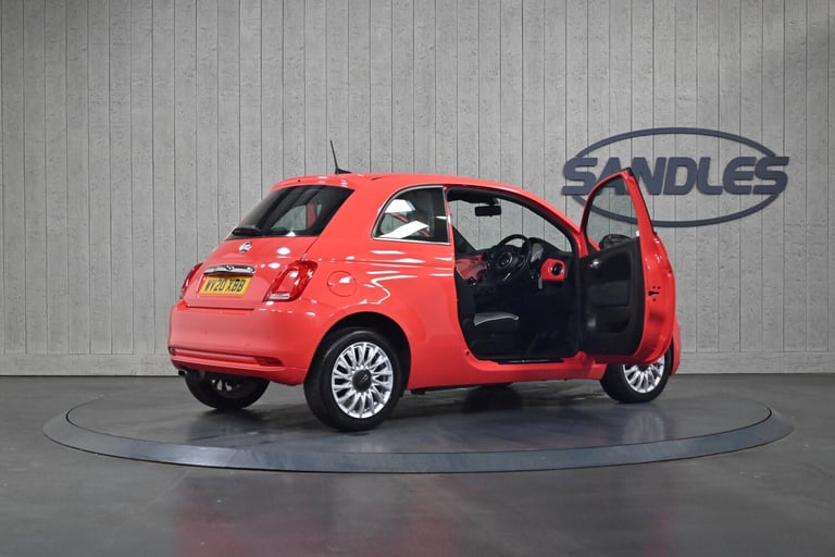 2020 Fiat 500 1.2 Lounge Euro 6 (s/s) 3dr HATCHBACK Petrol Manual