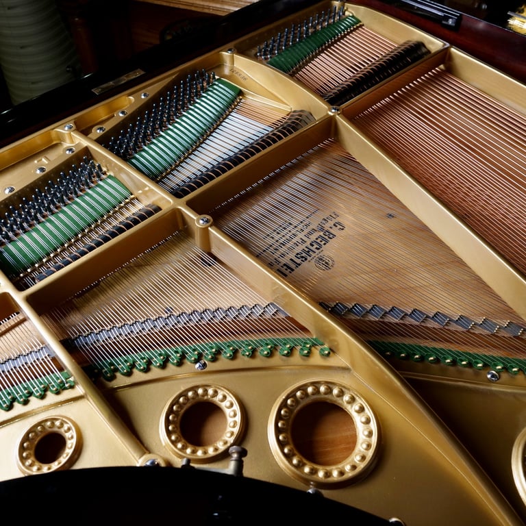 Restored Bechstein Model L Baby Grand Piano Black | Delivery, Warranty, Stool, Tuning