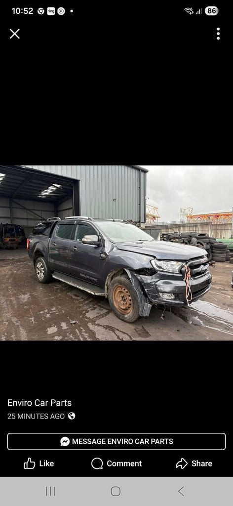 ♻️ FOR BREAKING 🚗   • 2017 FORD RANGER WILDTRAK 3.2 Diesel Auto•