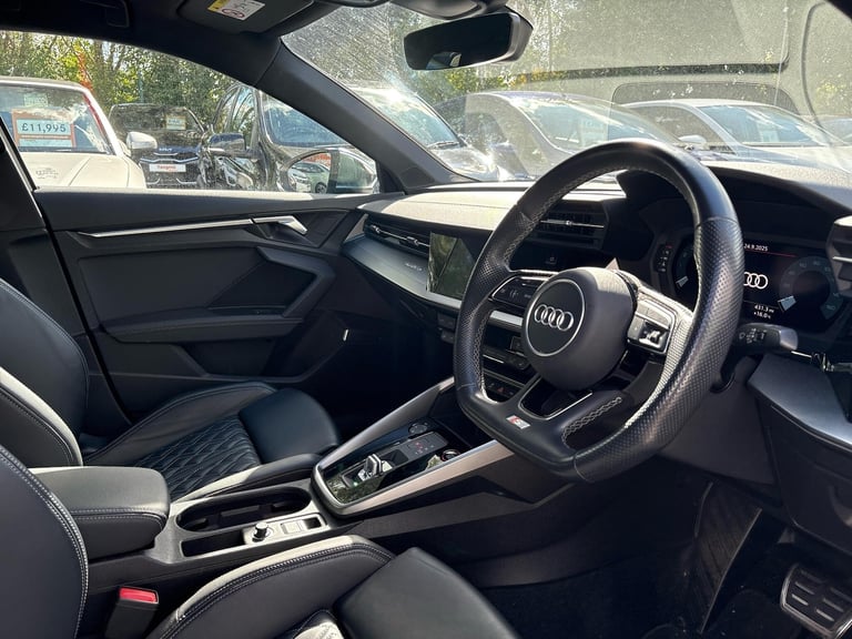 2021 Audi S3 2.0 TFSI Saloon 4dr Petrol S Tronic quattro Euro 6 (s/s) (310 ps) SALOON Petrol Auto...