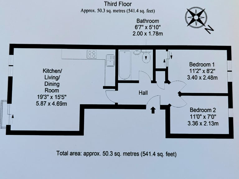 2 bedroom flat in Pitt Street, Bonnington, Edinburgh, EH6 4BU