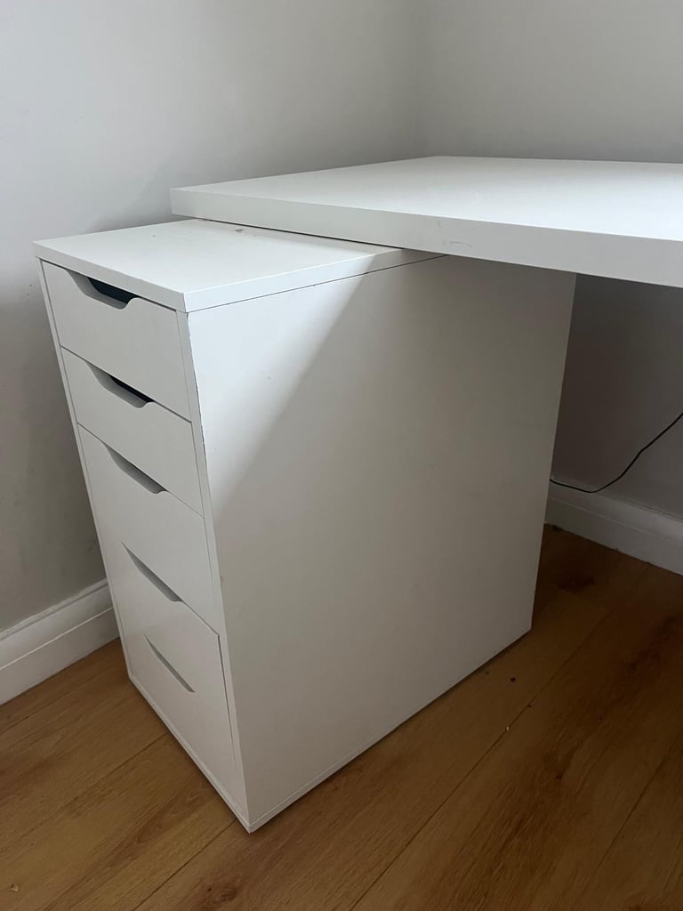 image for IKEA Alex desk/draws
