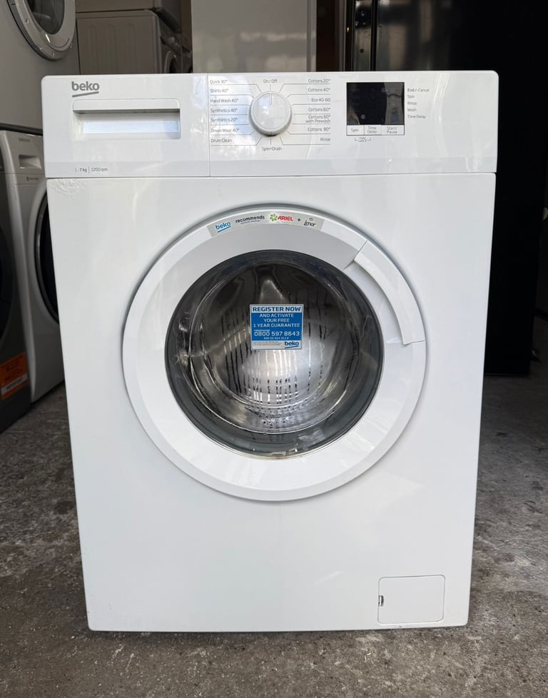 Beko 7kg Washing Machine With Free Deliveryy N Warranty 