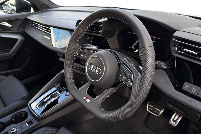 2025 Audi S3 2.0 TFSI Black Edition Sportback S Tronic quattro Euro 6 (s/s) 5dr Hatchback Automatic