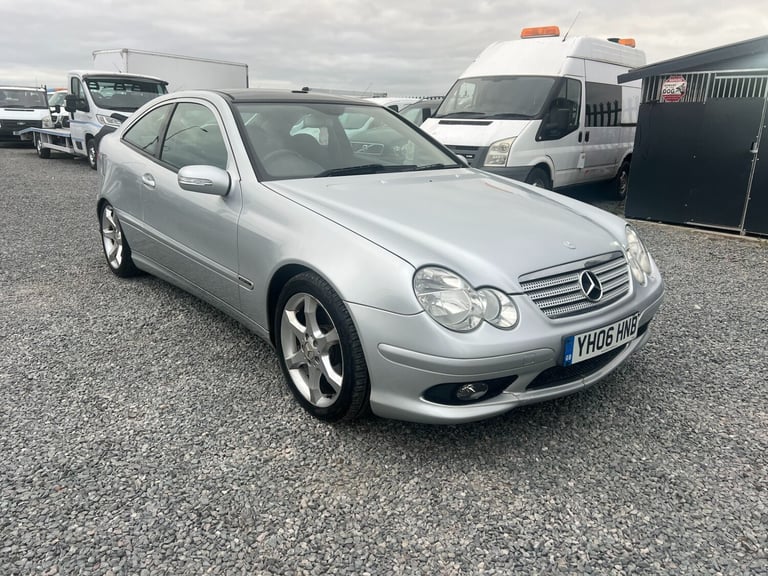 2006 Mercedes-Benz C-Class C180K 3dr SPORTS EDITION SUPER CHARGED COUPE Petrol Manual