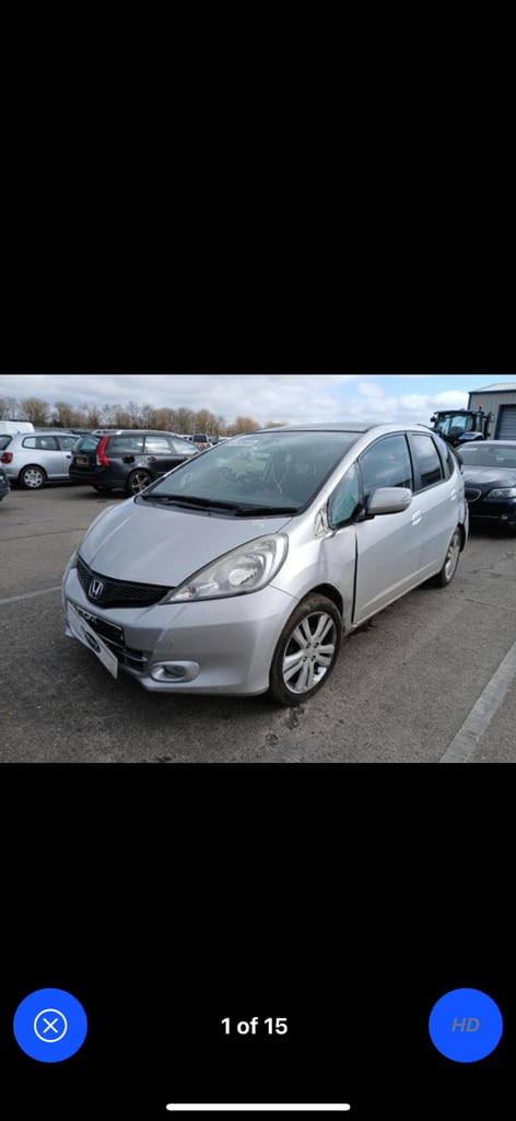 2012 Honda jazz BREAKING AUTO