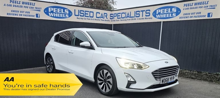 2019 68 FORD FOCUS 1.0T ECOBOOST ZETEC HATCHBACK PETROL MANUAL EURO 6