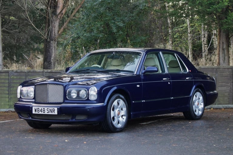 2000 Bentley Arnage Red Label 6.75 4Dr Automatic Petrol Saloon Blue Car