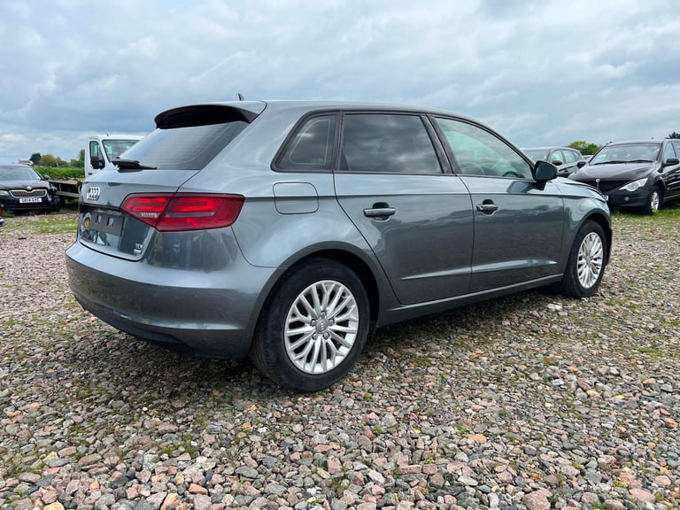 2015 AUDI A3 SE TECHNIK GREY ULEZ SALVAGE DAMAGED REPAIR CAT S LOGBBOK