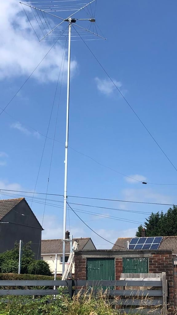  twin wire cobweb antenna 1.5KW