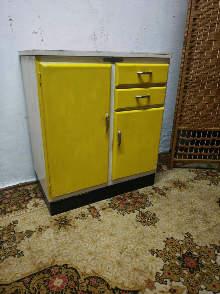 Vintage kitchen larder cabinet cupboard