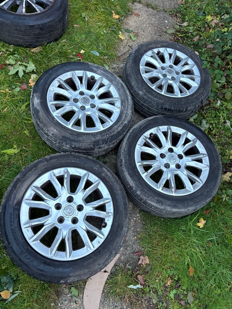 VAUXHALL ZAFIRA B / ASTRA H / OEM ALLOY WHEEL SET 205/55/16  16” Rare