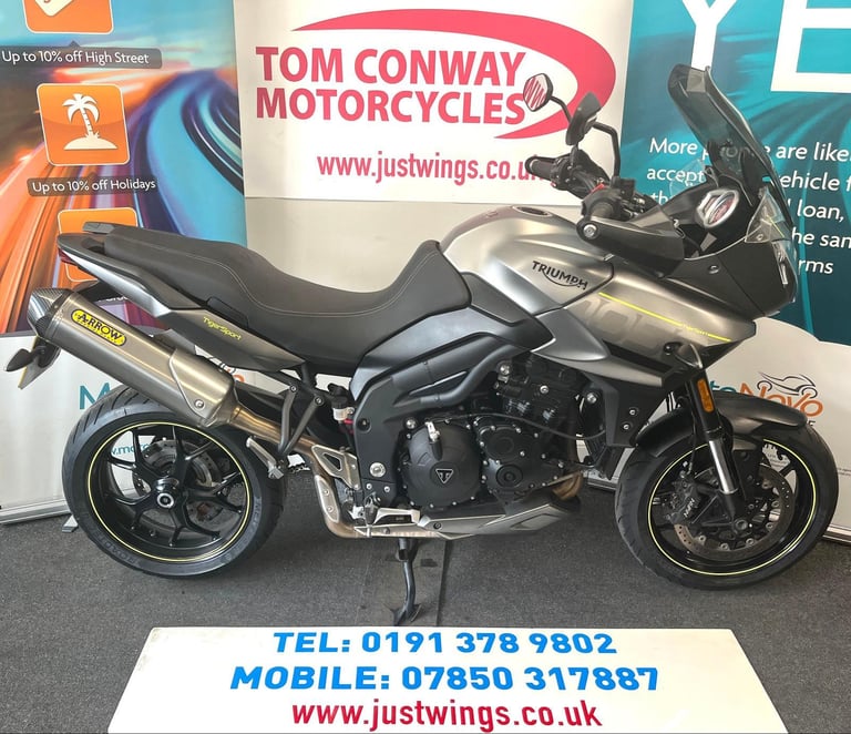 image for TRIUMPH TIGER 1050 SPORT, 2020(69), 1 OWNER, 30,344 MILES, FSH, ARROW CAN, £5395