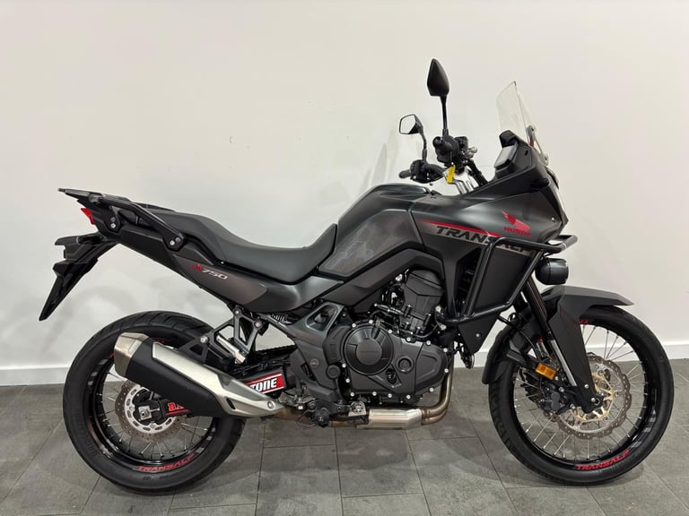 2023 Honda XL750 Transalp, Crash Bars, Fog Lights, Heated Grips, 5357 Miles