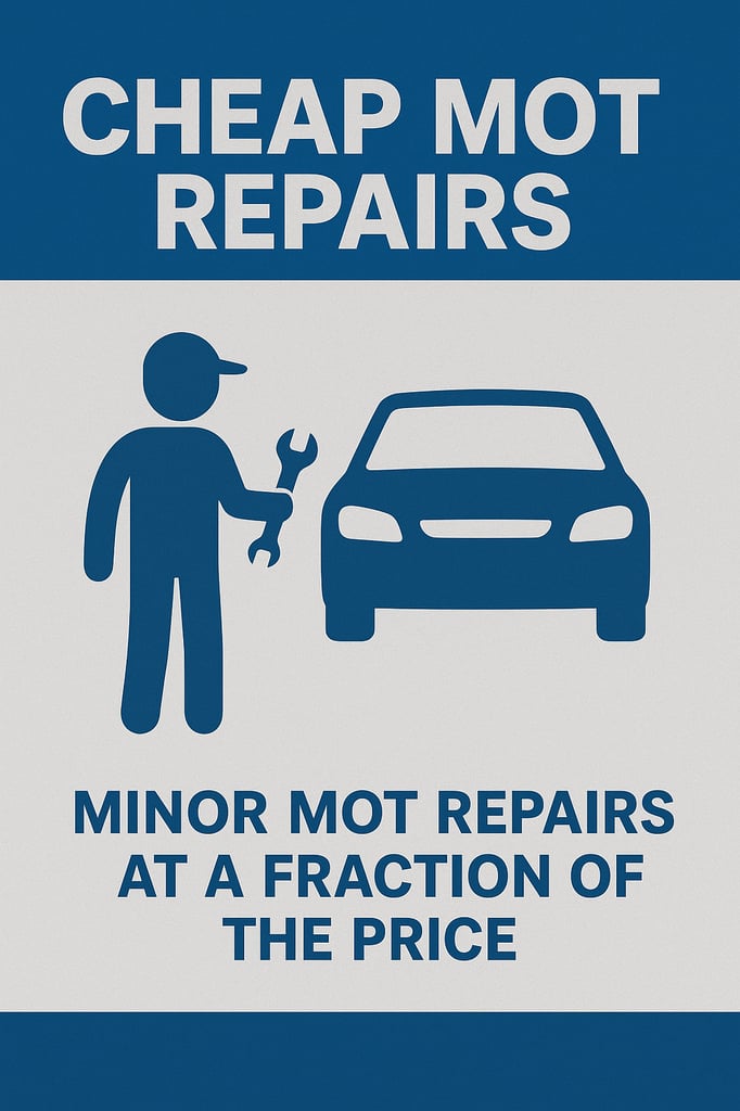 Minor mot work carried out cheaper then garage 
