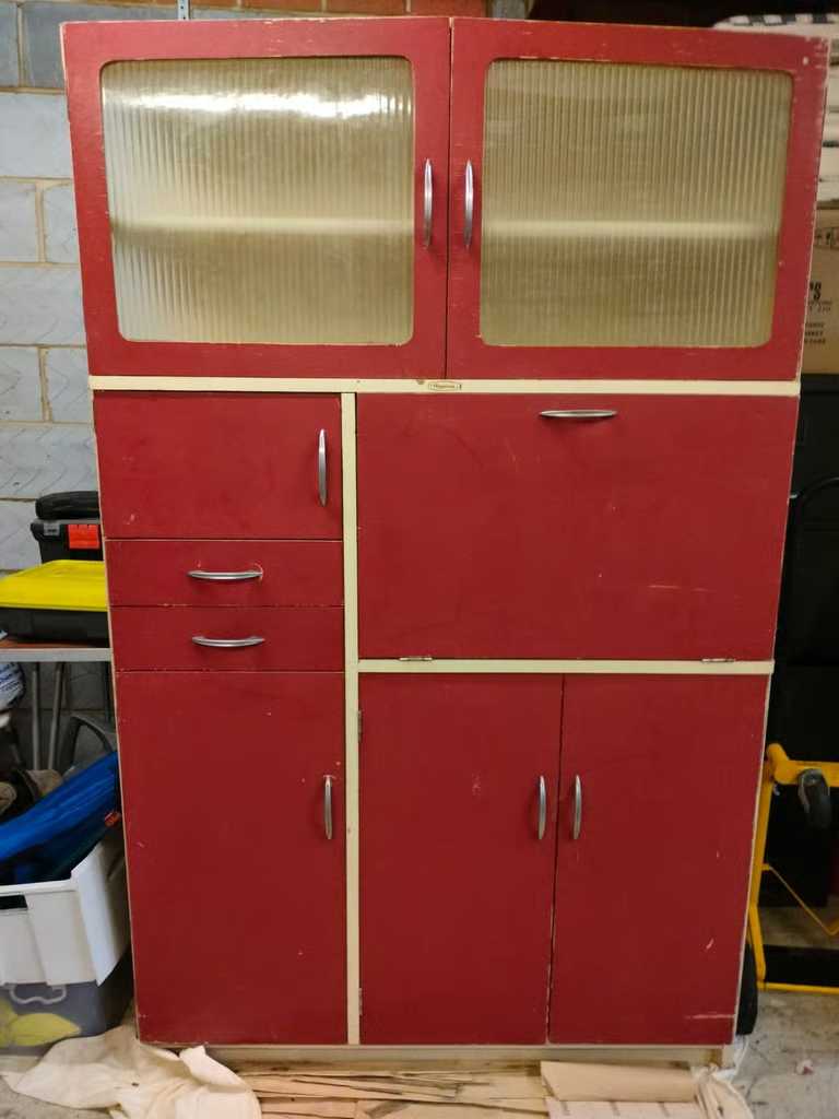 image for Vintage Retro free standing larder pantry kitchenette 1950s 1960s Hygena Brand