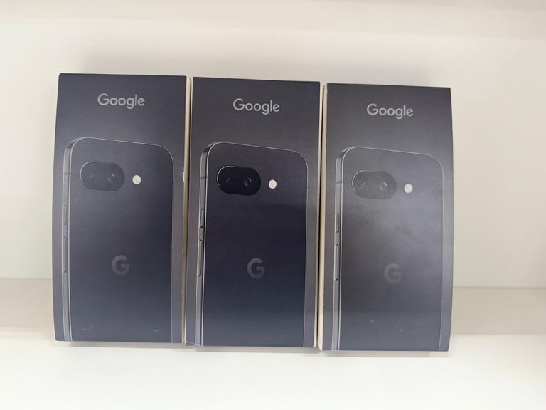BRAND NEW SEALED GOOGLE PIXEL 9A OBSIDIAN 128GB UNLOCKED WITH WARRANTY