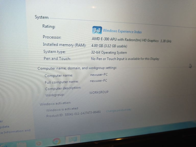 image for Lenovo Windows 7 Laptop 