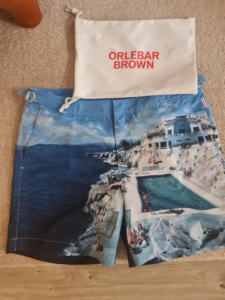 image for Orlebar Brown Roc Pool Bulldog Swim Shorts size 32