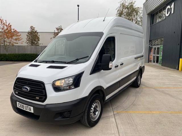 2018/18 TRANSIT T350 2.0 ECOBLUE, LONG WHEEL BASE, HIGH ROOF 130 BHP PANEL VAN