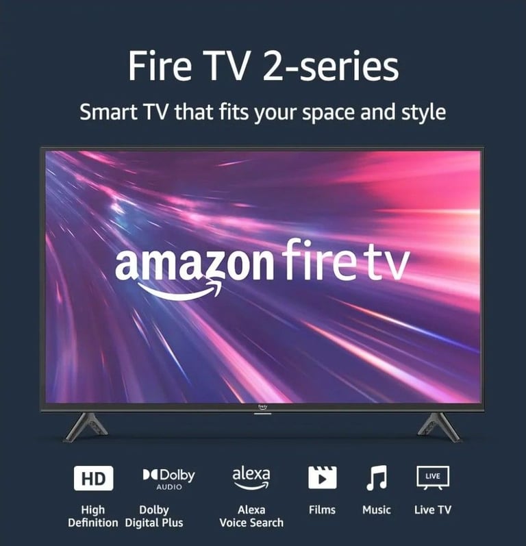 image for Amazon Fire TV 32-inch 2-Series | 720p HD smart TV