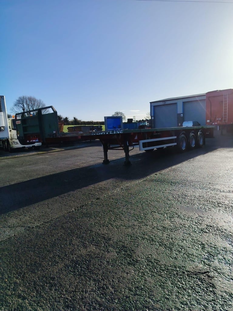 Flat trailer Dennison drum brakes Extendable Other