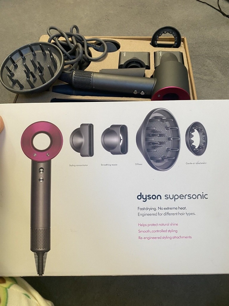 Dyson HD03 Supersonic Hair Dryer - Iron Fuchsia With 2 Year Warranty | in  Cheltenham, Gloucestershire | Gumtree
