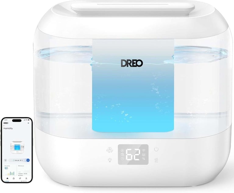 DREO Smart Humidifier - 4L Cool Mist Humidifier
