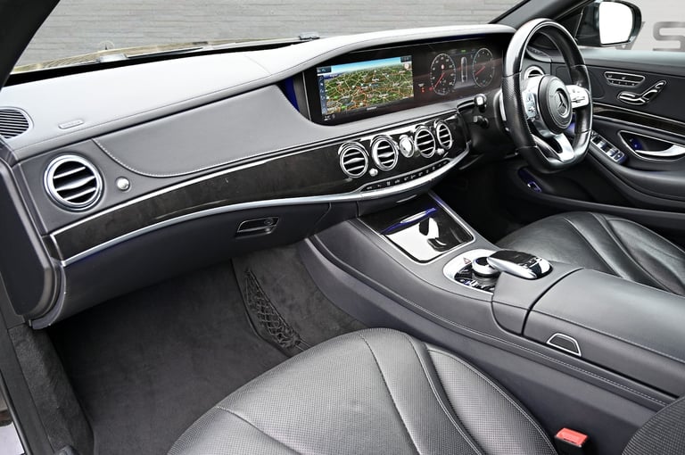 MERCEDES-BENZ S450 L AMG LINE 3.0 [EQ BOOST] MHEV 5DR SALOON 2018 [68] BLACK