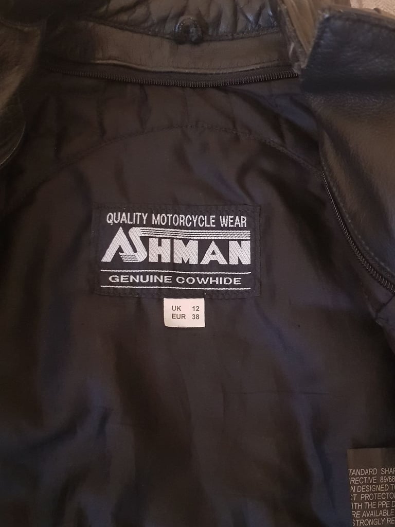 Ladies Leather Motorcycle Jacket