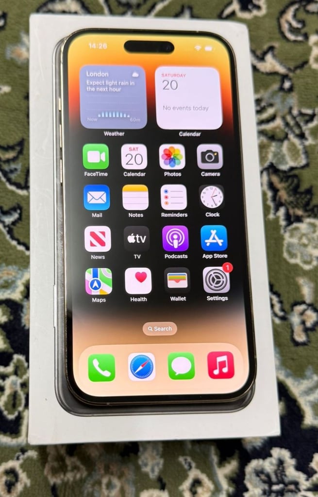 Apple iPhone 14 Pro 128 Gb Gold Unlocked Brilliant Original Condition ❤️ 
