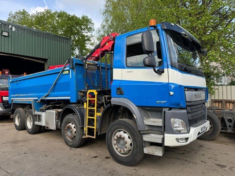 2021 DAF CF-450 8X4 GRAB TIPPER
