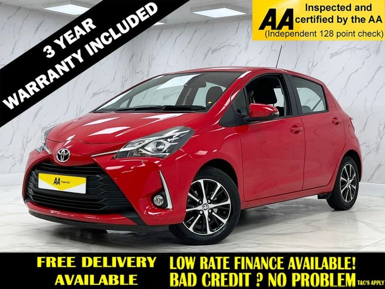 image for 2019 Toyota Yaris 1.0 VVT-i Icon Tech Hatchback 5dr Petrol Manual Euro 6 (72 ps) Hatchback Petrol...