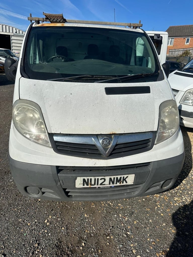 2012 Vauxhall Vivaro swb van