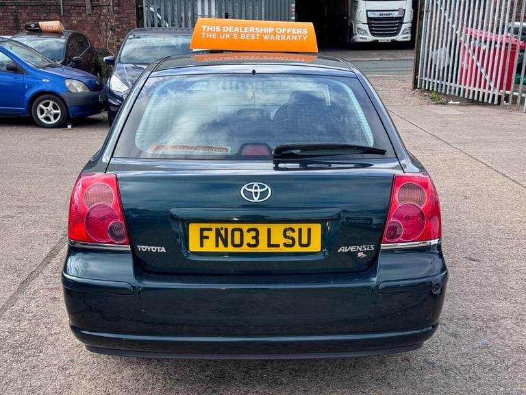 2003 Toyota Avensis T3-s Semi-auto Hatchback Petrol Automatic