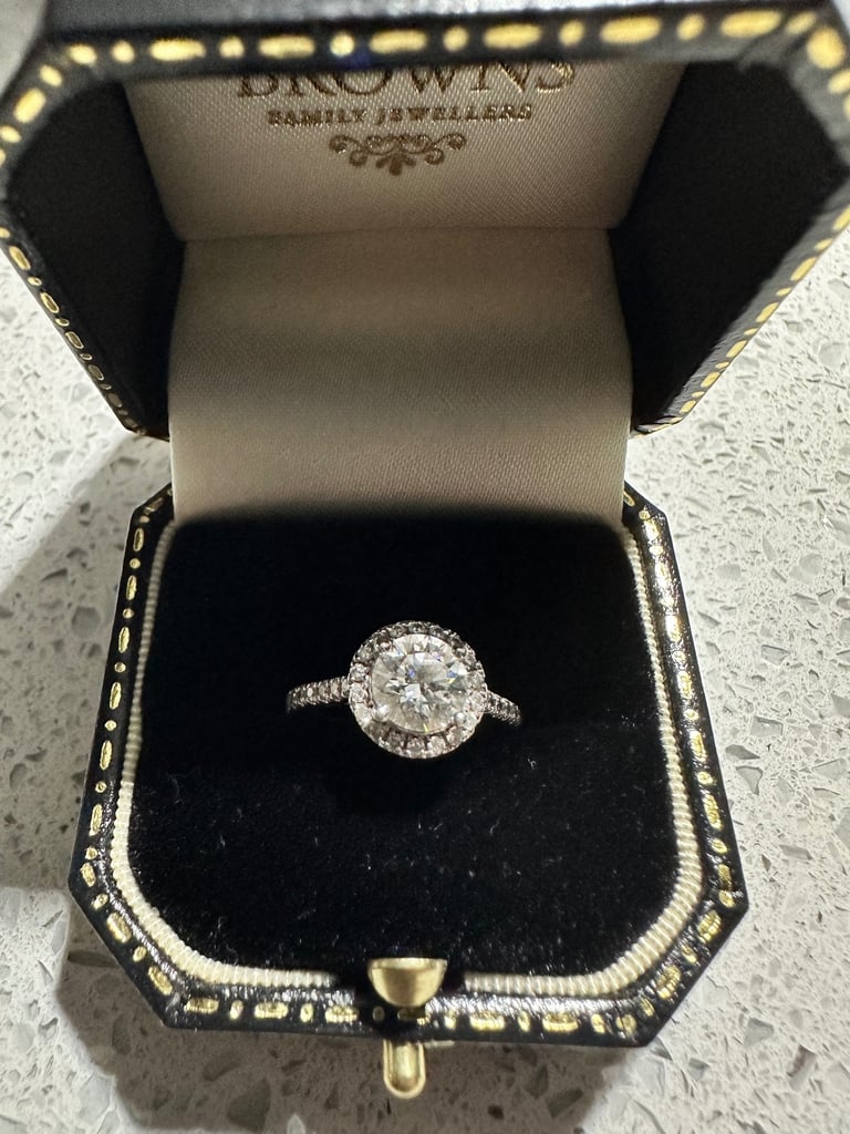 image for Platinum & Diamond Engagement Ring